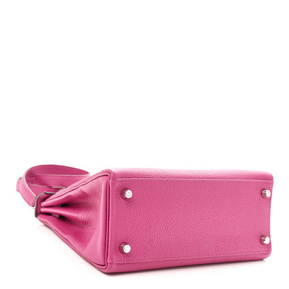 Hermes Togo Kelly Retourne 25 Rose Pourpre 4 of 10