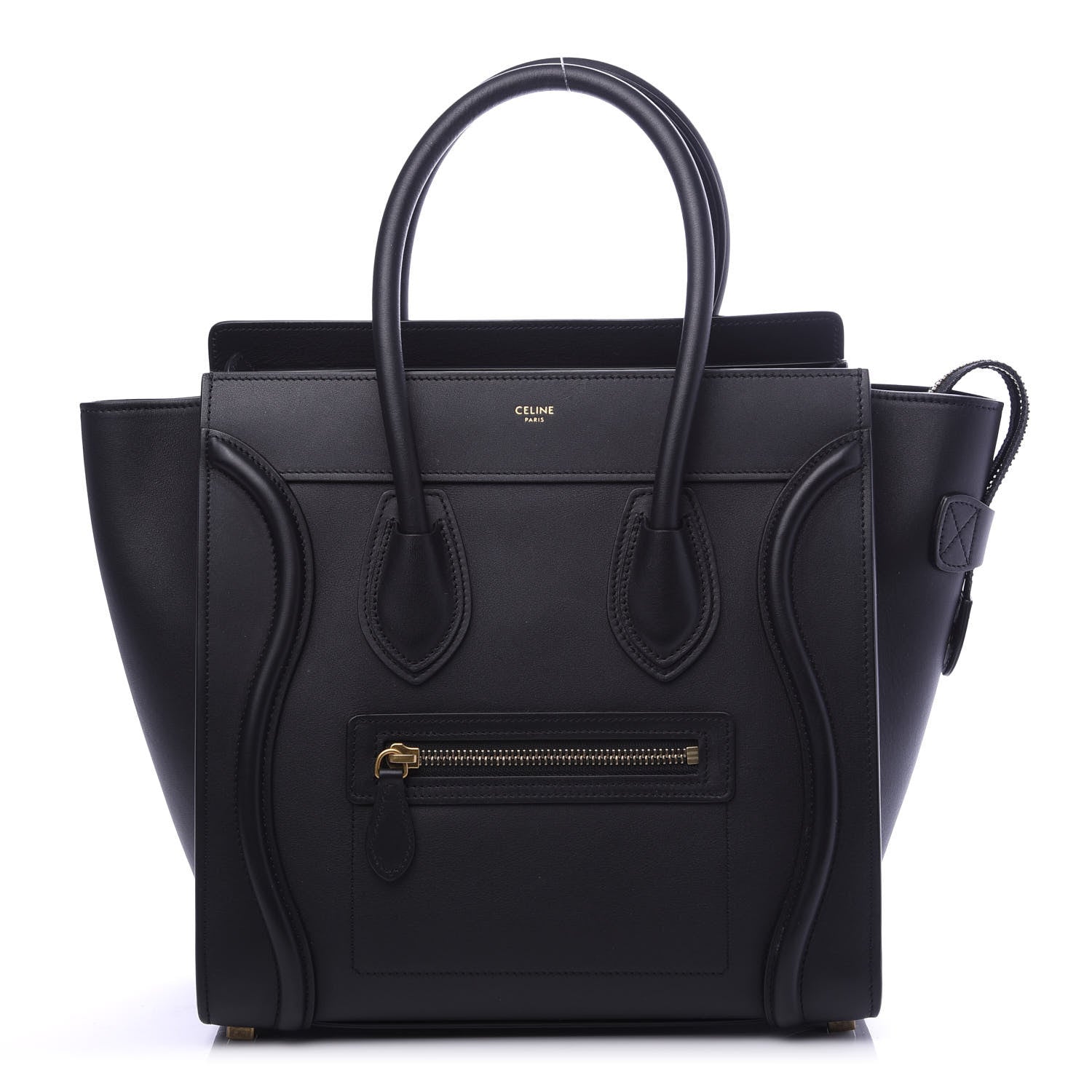 Celine Smooth Calfskin Micro Luggage Black 1 of 9