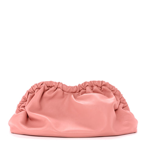 Lambskin Cloud Clutch Blush