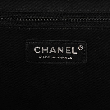 Chanel Caviar Quilted CC Large Clutch Black 6 of 7