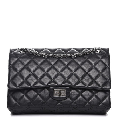 Chanel Aged Calfskin Quilted 2.55 Reissue 226 Flap Black 1 of 9