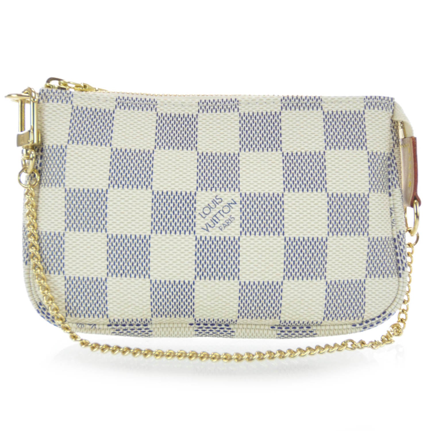 Louis Vuitton Damier Azur Mini Pochette Accessories 1 of 6