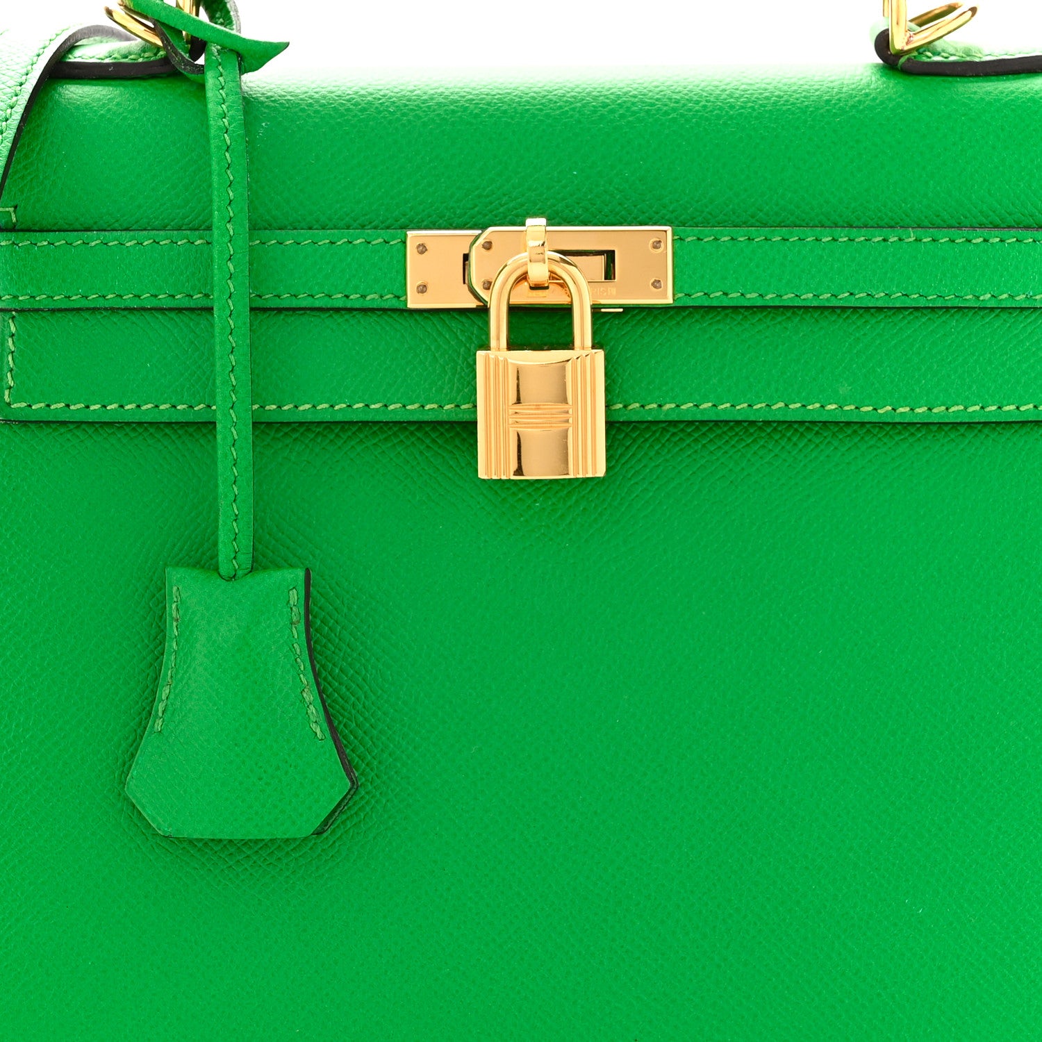 Hermes Epsom Kelly Sellier 25 Bambou 8 of 14