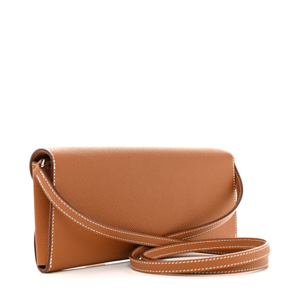 Hermes Epsom Maillon Wallet To Go Gold 3 of 11