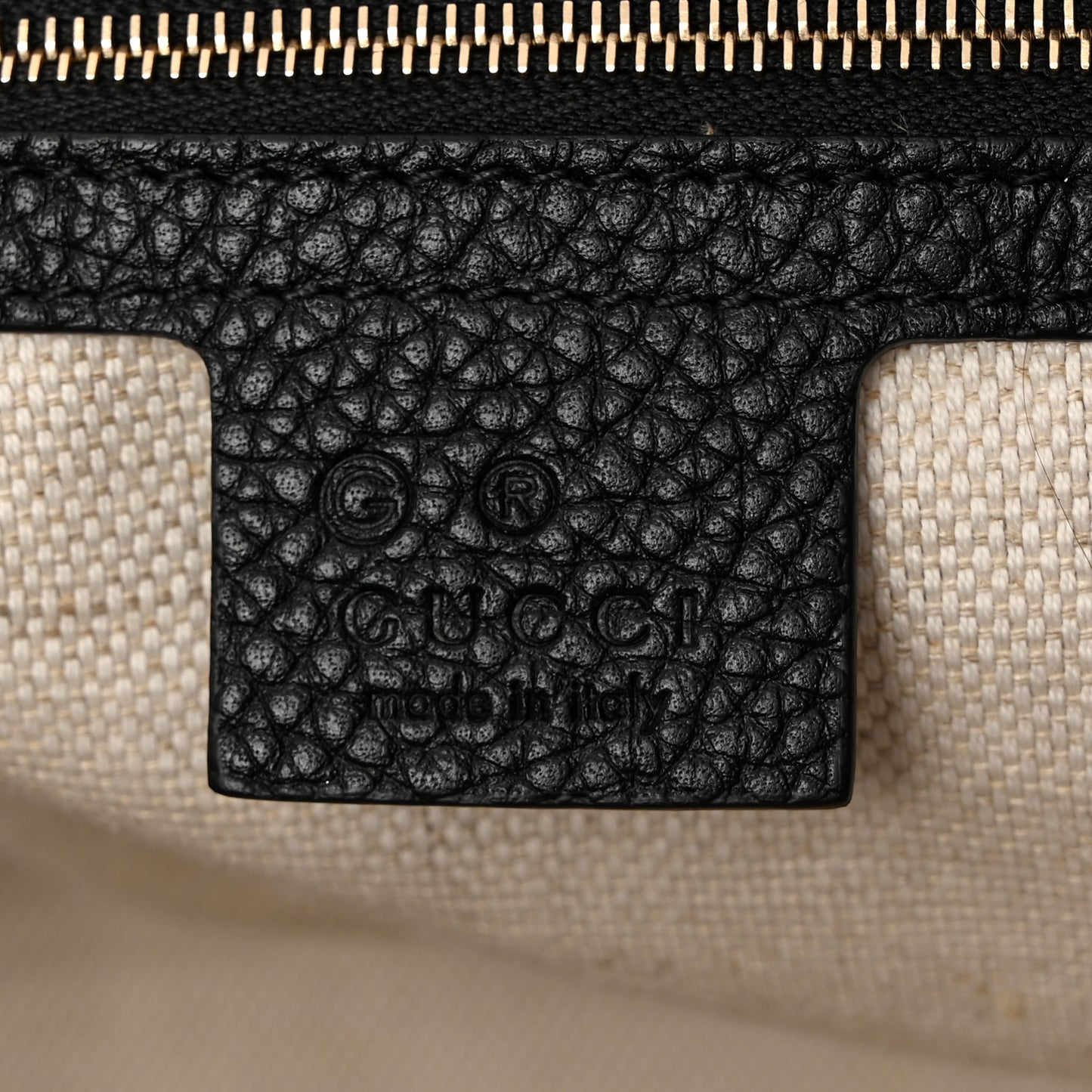 Pebbled Calfskin Medium Soho Chain Shoulder Bag Black