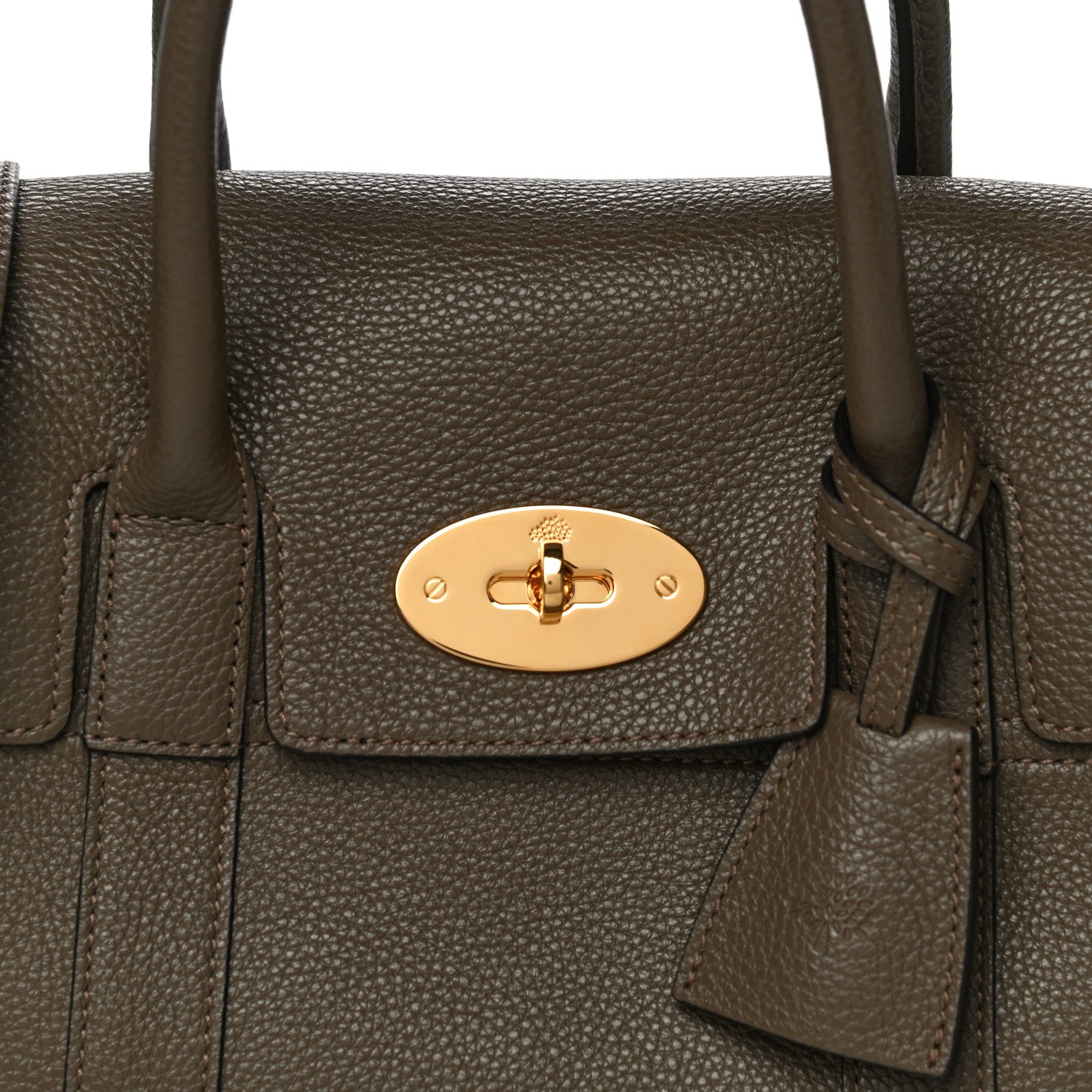 Mulberry Classic Grain Small Bayswater Clay 8 of 24