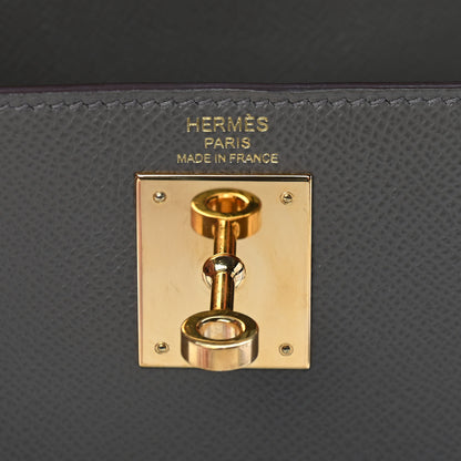 Hermes Epsom Kelly Sellier 28 Etain 19 of 39