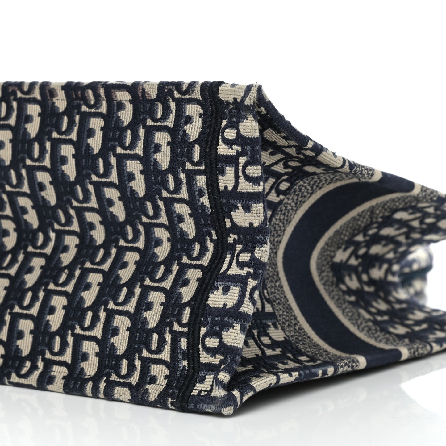 Oblique Medium Book Tote Blue Multicolor