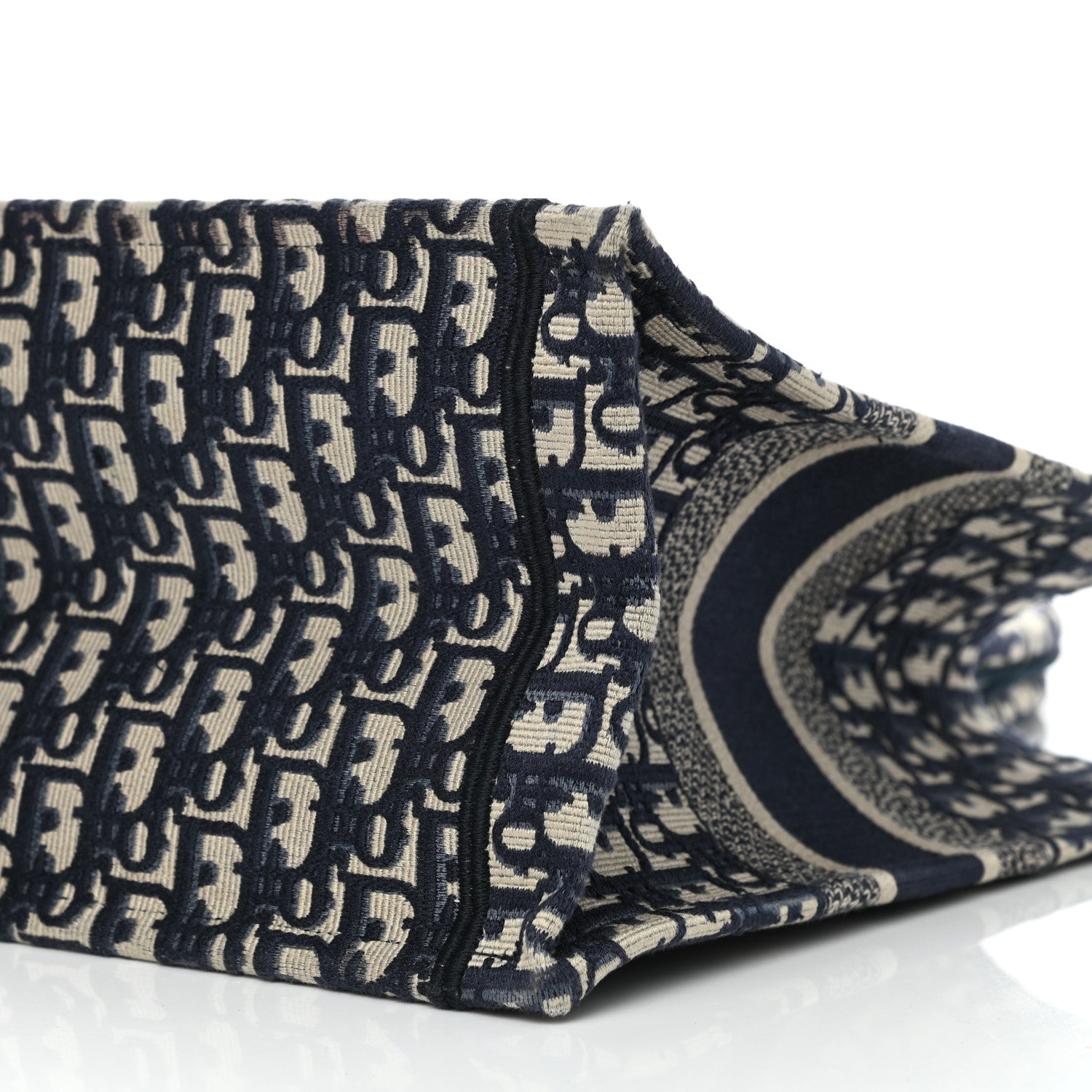 Christian Dior Oblique Medium Book Tote Blue Multicolor 10 of 11