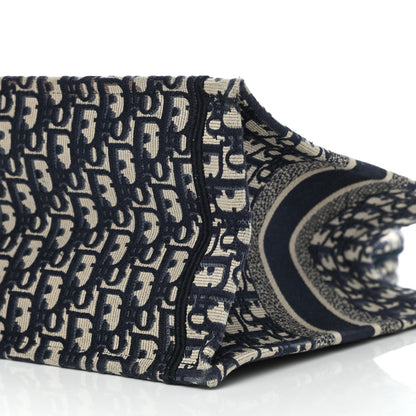 Christian Dior Oblique Medium Book Tote Blue Multicolor 10 of 11