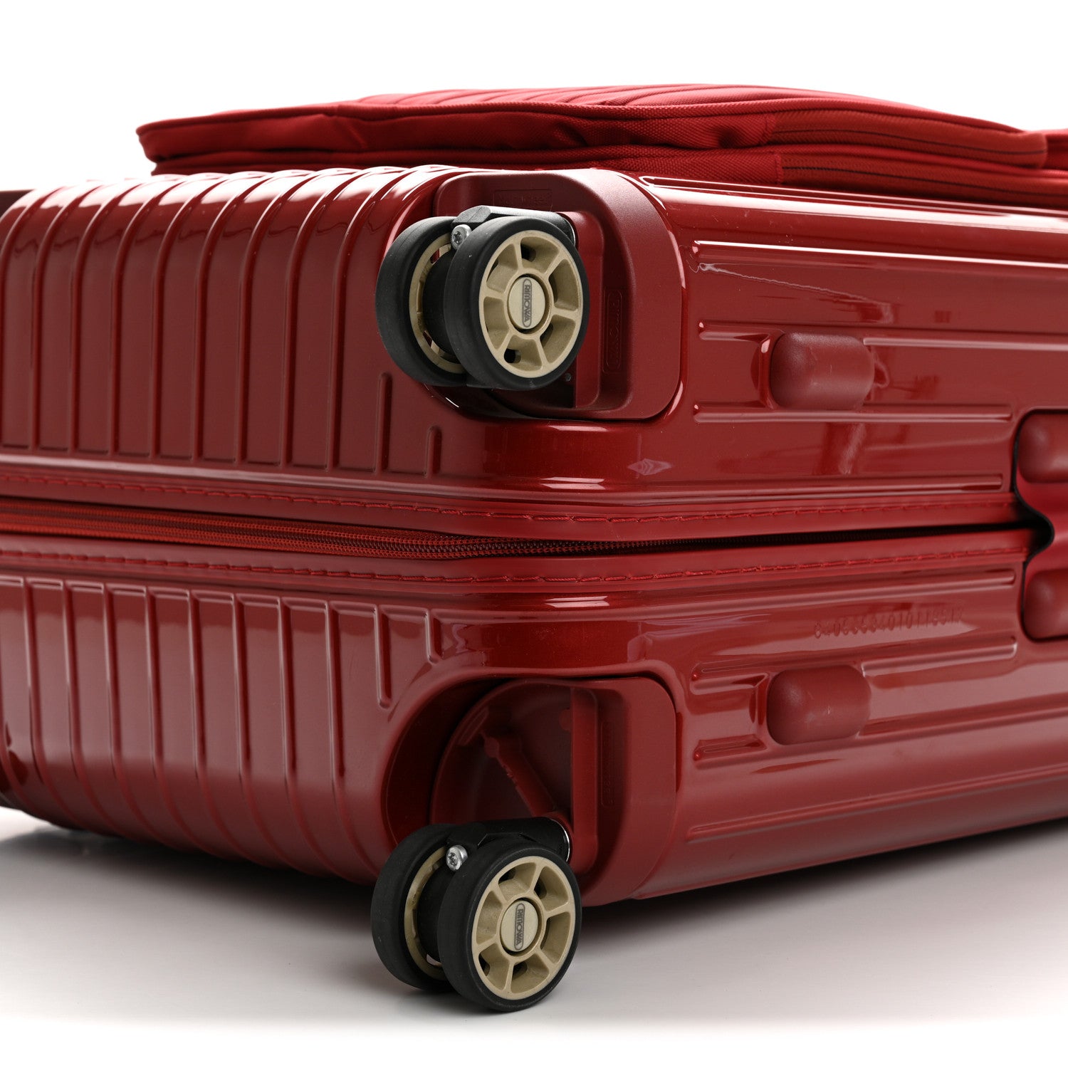 Rimowa Polycarbonate Salsa Deluxe Hybrid Cabin 53 Orient Red 9 of 12