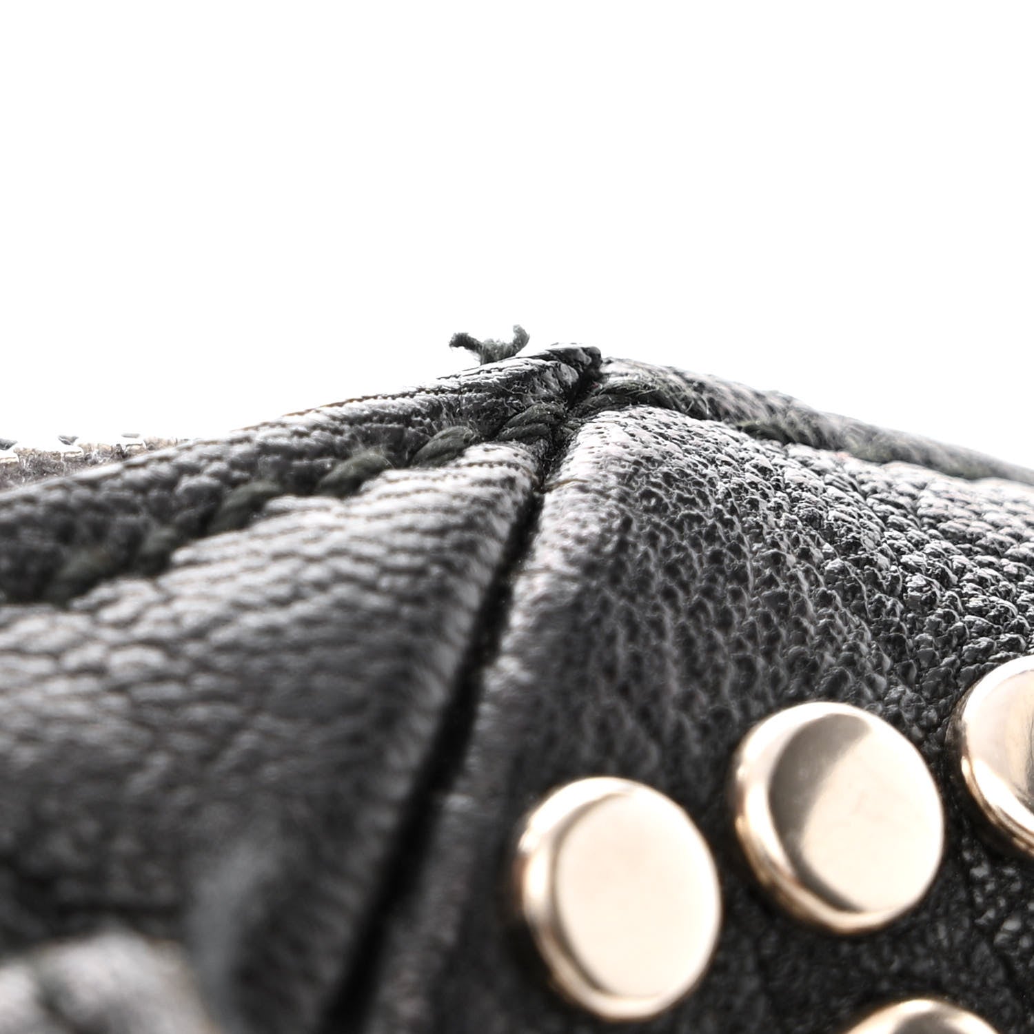 Saint Laurent Calfskin Studded Easy Sac Black 20 of 20