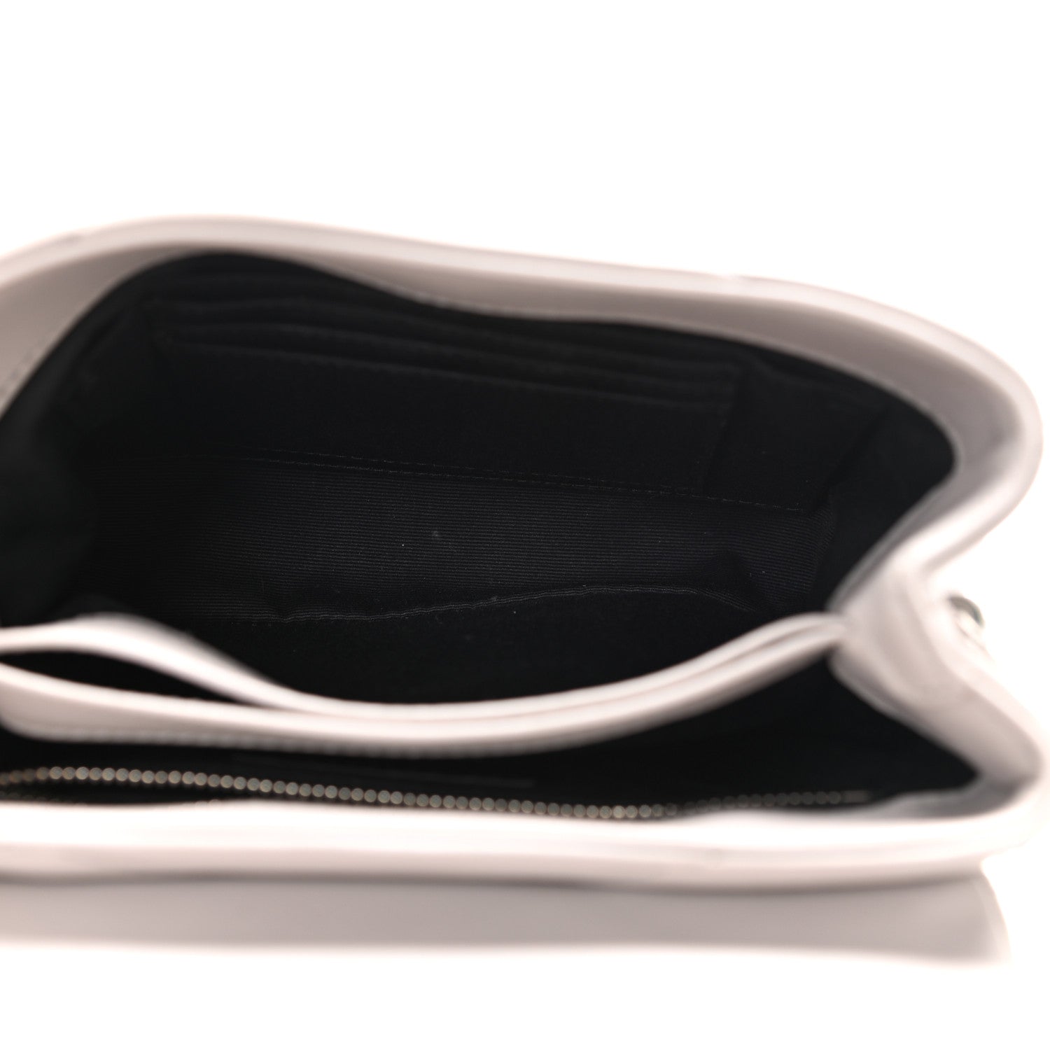 Saint Laurent Calfskin Y Quilted Monogram Toy Loulou Satchel Granite 5 of 16