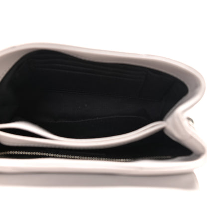 Saint Laurent Calfskin Y Quilted Monogram Toy Loulou Satchel Granite 5 of 16