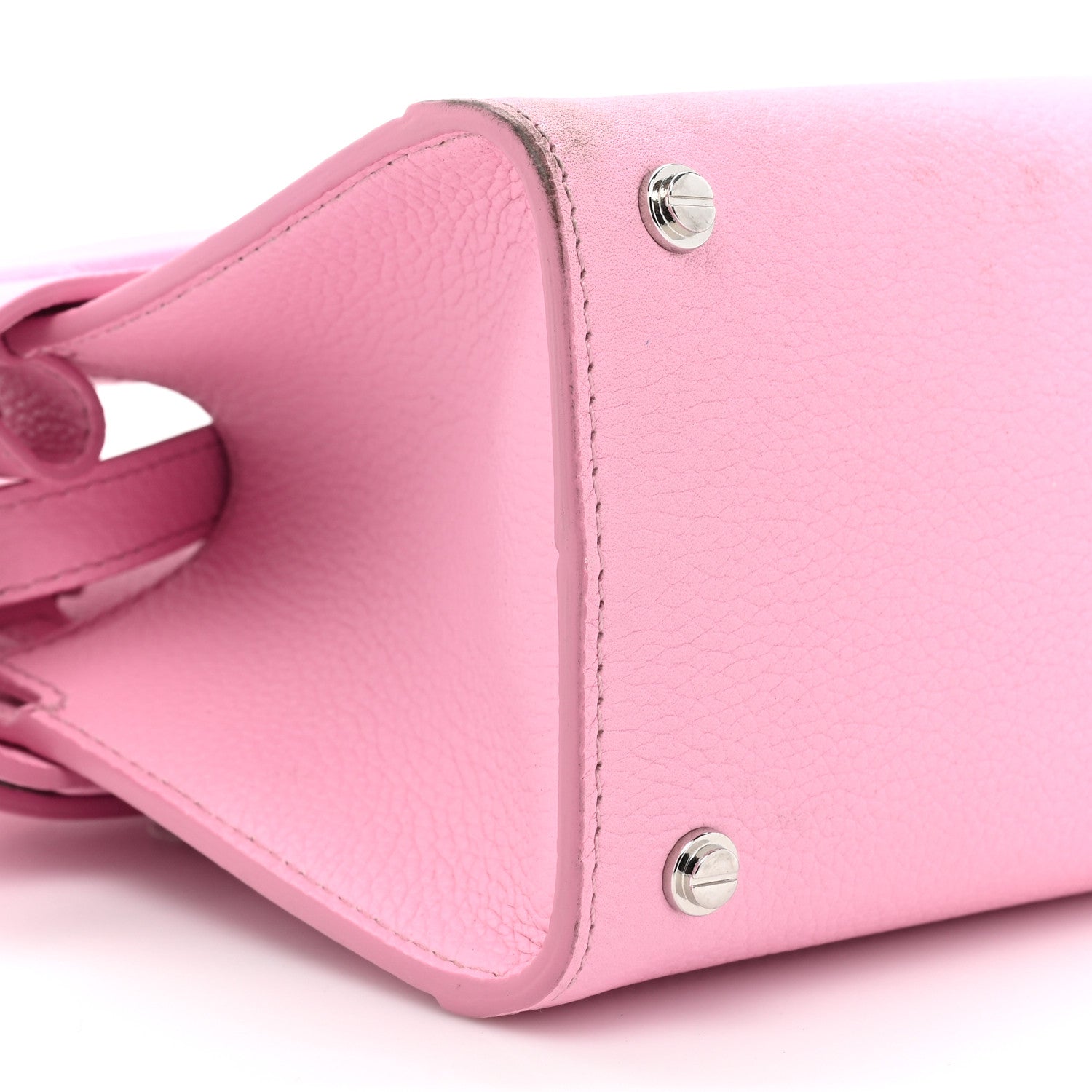 Givenchy Grained Calfskin Mini Horizon Satchel Bright Pink 8 of 15