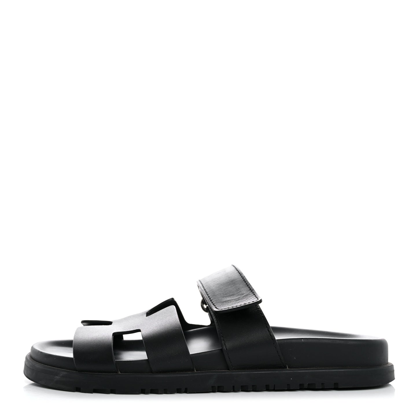 Calfskin Womens Chypre Sandals 35 Black