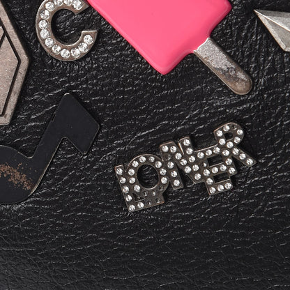 Saint Laurent Goatskin Embellished Classic Baby Duffle Black 11 of 16
