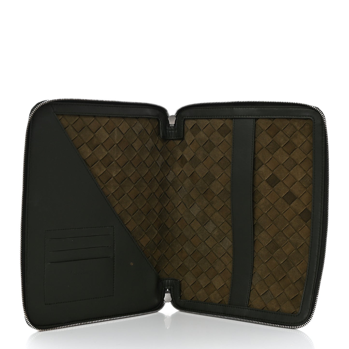Nappa Intrecciato Document Case Camping