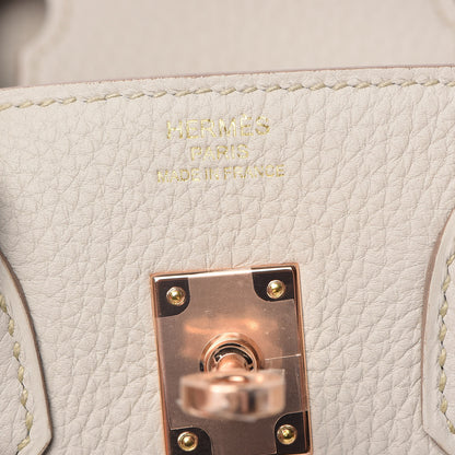 Hermes Togo Birkin 25 Beton 22 of 36