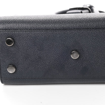 Saint Laurent Grained Calfskin Nano Sac De Jour Marine 11 of 11