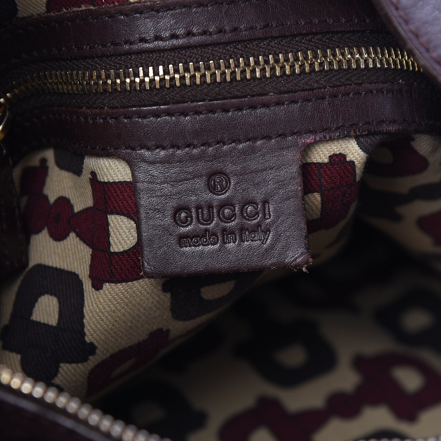 Gucci Guccissima Creole Hobo Chocolate 6 of 13