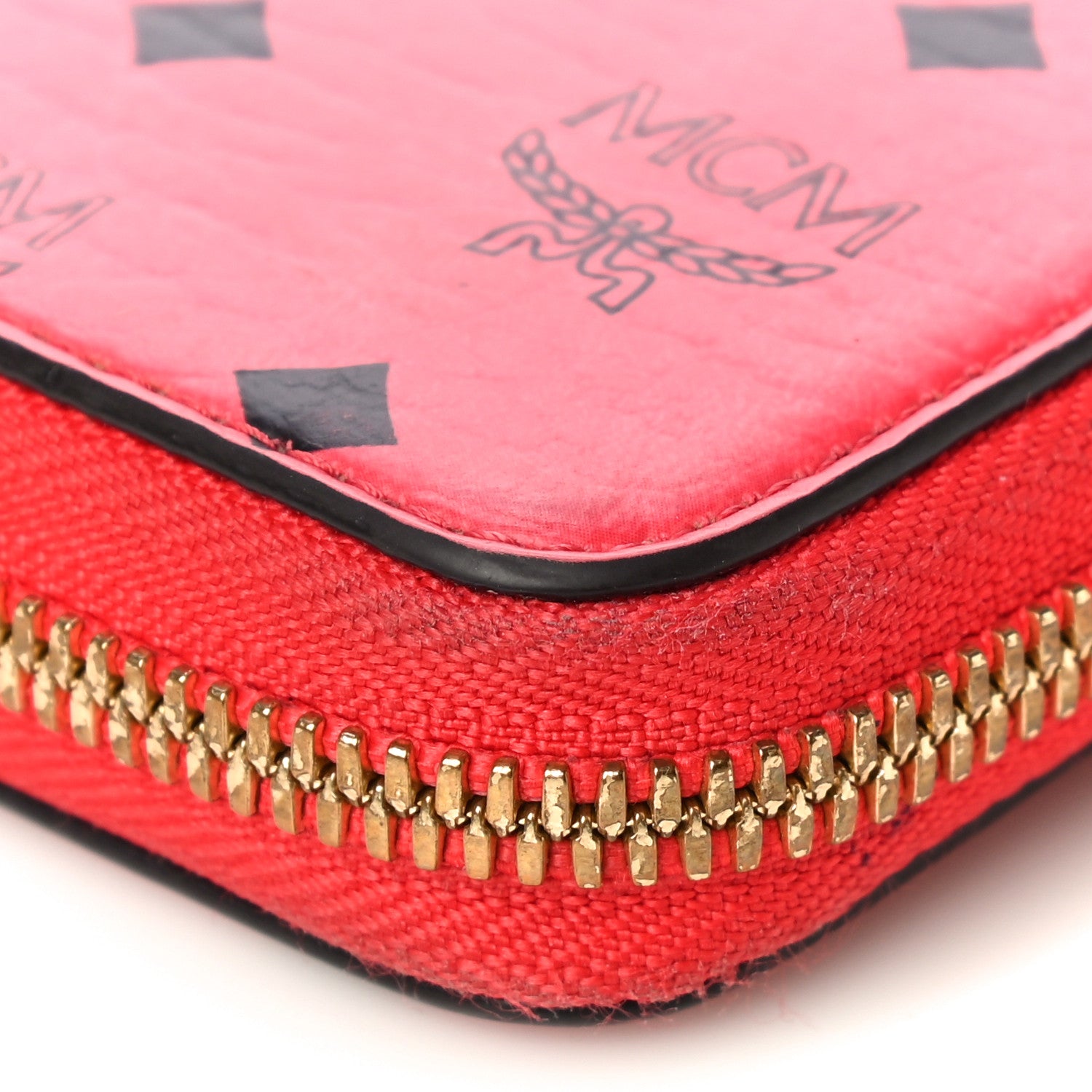 MCM Visetos Large Zip Around Wristlet Wallet 11 of 15