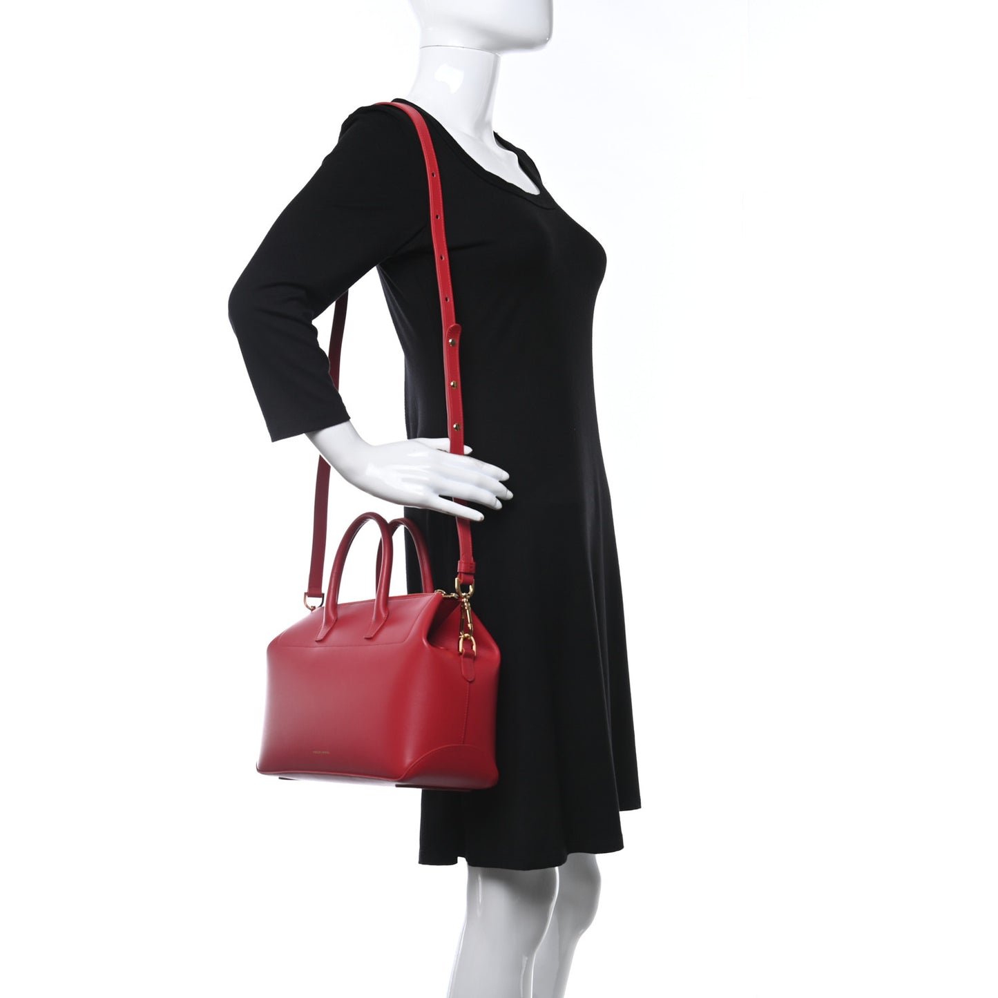 Calfskin Mini Travel Crossbody Bag Flamma