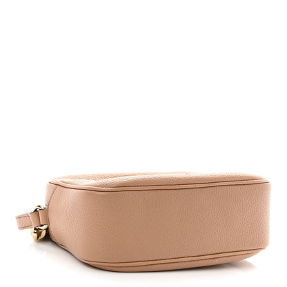 Gucci Pebbled Calfskin Small Soho Disco Bag Camelia 4 of 10