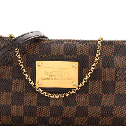 Louis Vuitton Damier Ebene Eva Clutch 8 of 10
