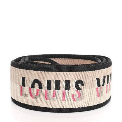 Louis Vuitton Jacquard Diane 20 Shoulder Strap Black 2 of 4
