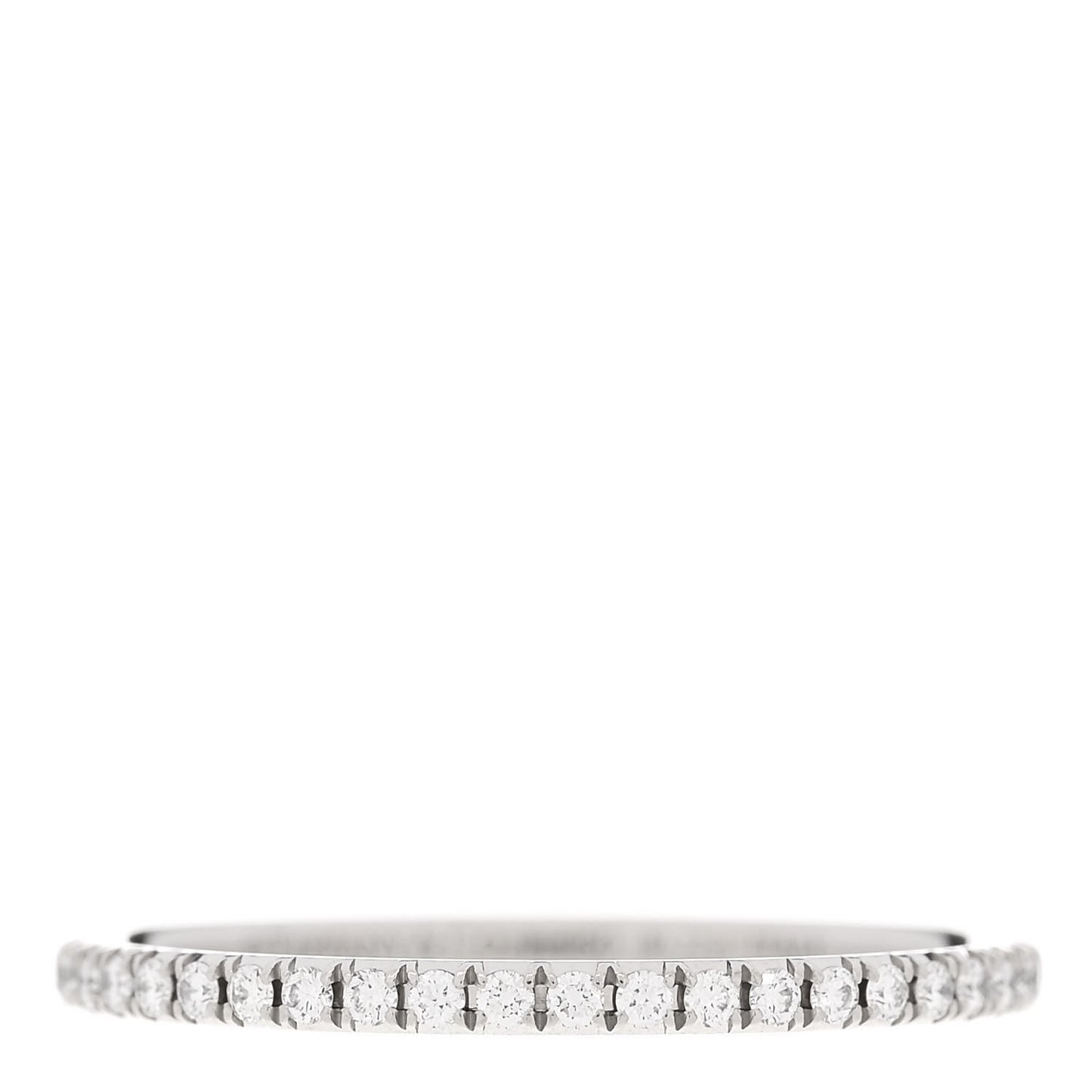 Platinum Diamond Metro Full Eternity Band Ring 56 7.5