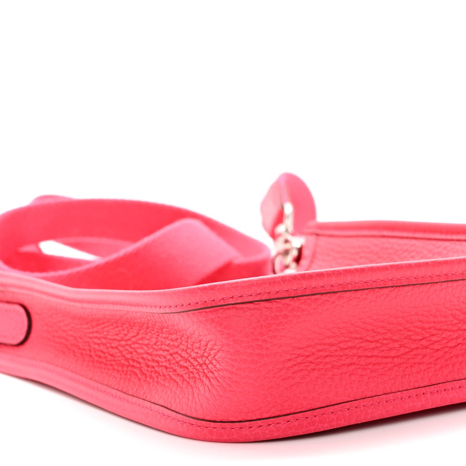 Hermes Taurillon Clemence Evelyne TPM Rose Extreme 8 of 9