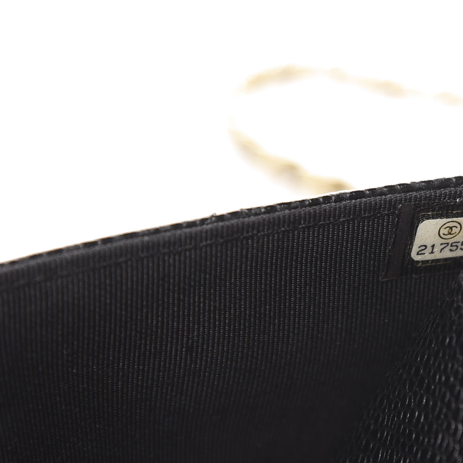 Chanel Caviar Quilted Wallet On Chain WOC Black 8 of 14
