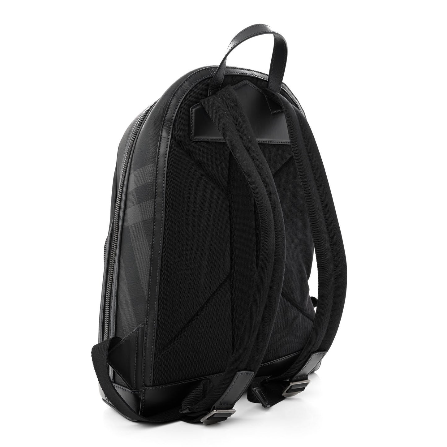 London Check Logo Rocco Backpack Charcoal