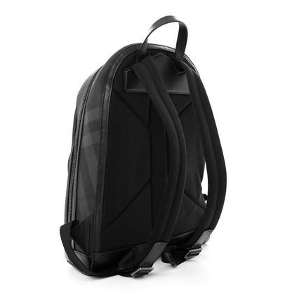 Burberry London Check Logo Rocco Backpack Charcoal 3 of 14