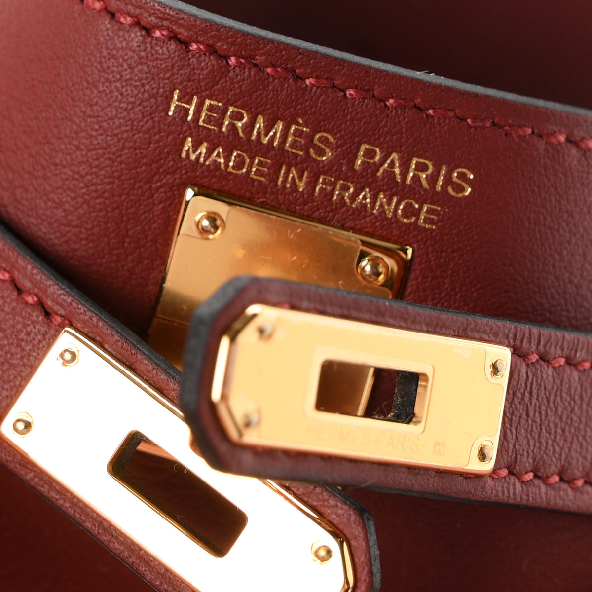 Swift Kelly Festival Bag Charm Rouge H