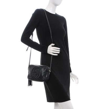 Gucci Pebbled Calfskin Small Soho Disco Bag Black 2 of 7