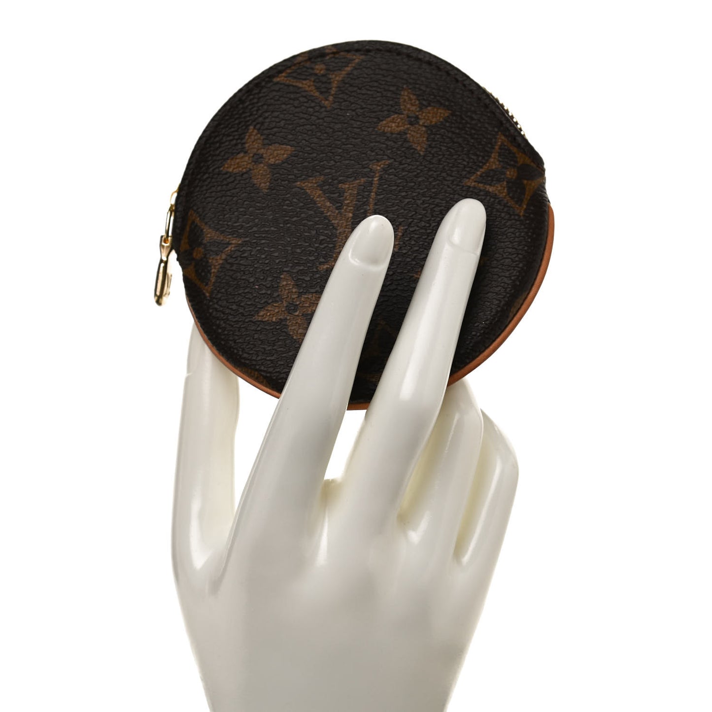 Monogram Round Coin Purse