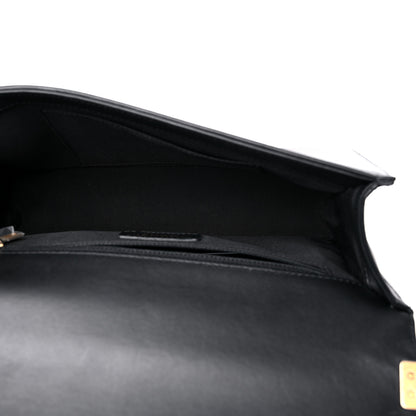 Chanel Calfskin Quilted New Medium Boy Flap Black 4 of 12