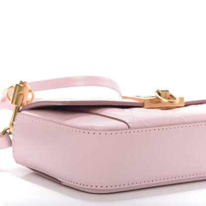 Givenchy Goatskin Quilted Mini Pocket GV3 Convertible Bag Pale Pink 6 of 9