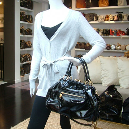 Marc Jacobs Patent STAM Black 2 of 11