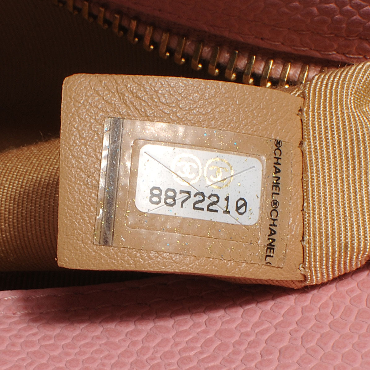 Chanel Caviar Quilted Small Bowler Pink 8 of 9