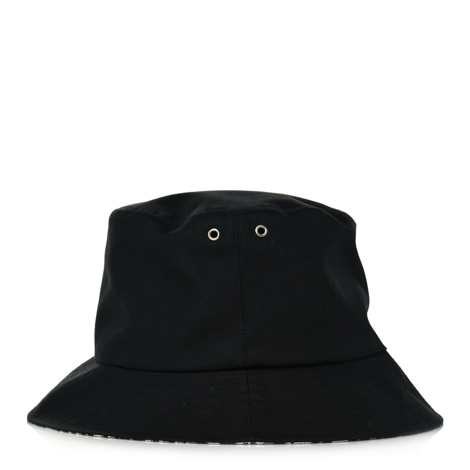 Christian Dior Oblique Reversible Teddy-D Brim Bucket Hat 58 Black 6 of 16