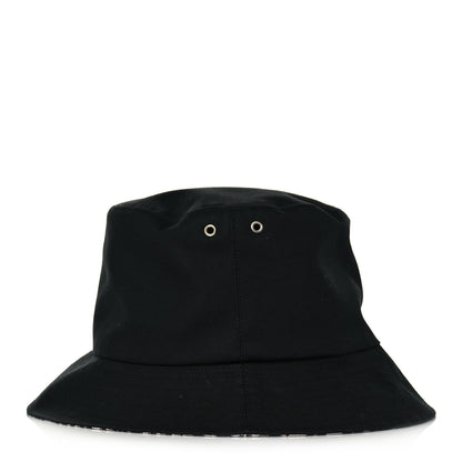 Christian Dior Oblique Reversible Teddy-D Brim Bucket Hat 58 Black 6 of 16