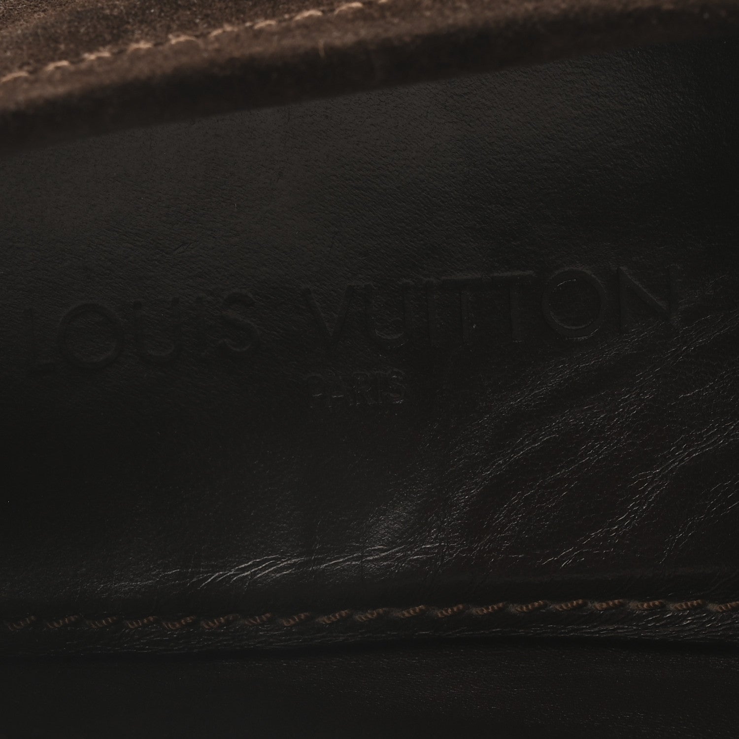 Louis Vuitton Mens Suede Monte Carlo Loafers 11 Brown 7 of 8