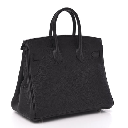Hermes Togo Birkin 25 Black 3 of 11