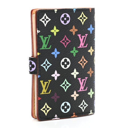 Louis Vuitton Monogram Multicolor Carnet de Bal Mini Agenda Cover Black 2 of 5