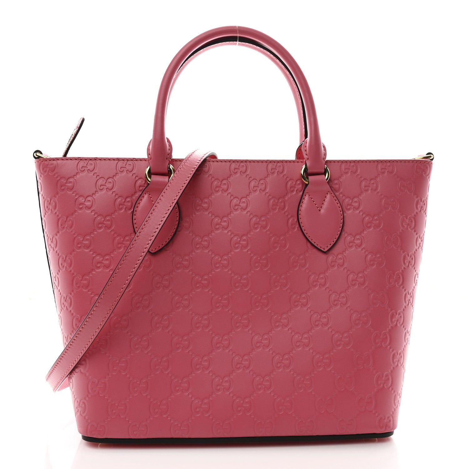 Gucci Guccissima Small Zippered Bucket Tote Flush 1 of 11