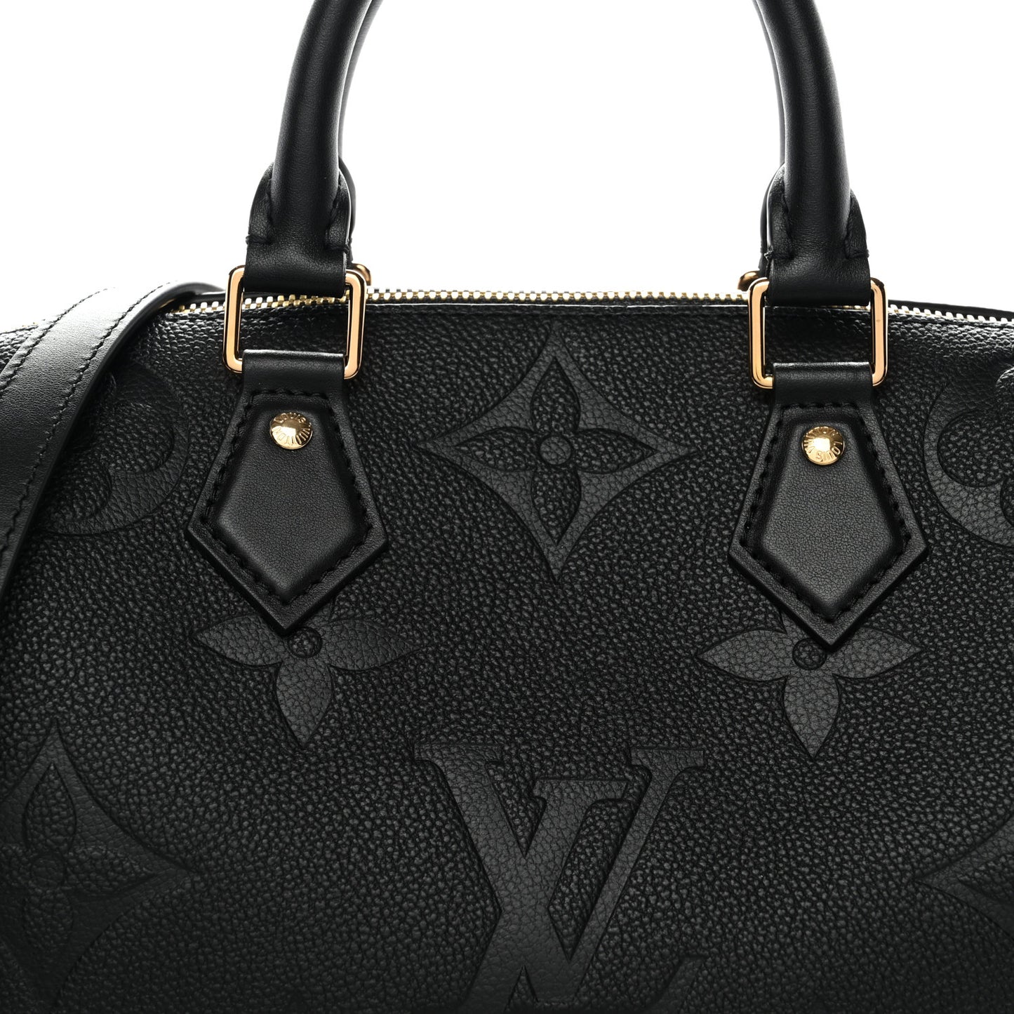 Empreinte Monogram Giant Speedy Bandouliere 25 Black