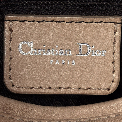 Christian Dior Suede Cannage Medium Lady Dior Beige 6 of 17